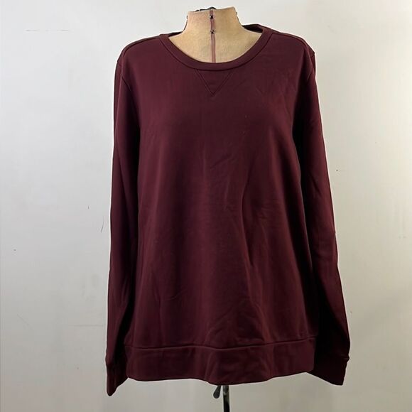 NWT Champion Crewneck Maroon Sweatshirt - Size 2X - Picture 1 of 10